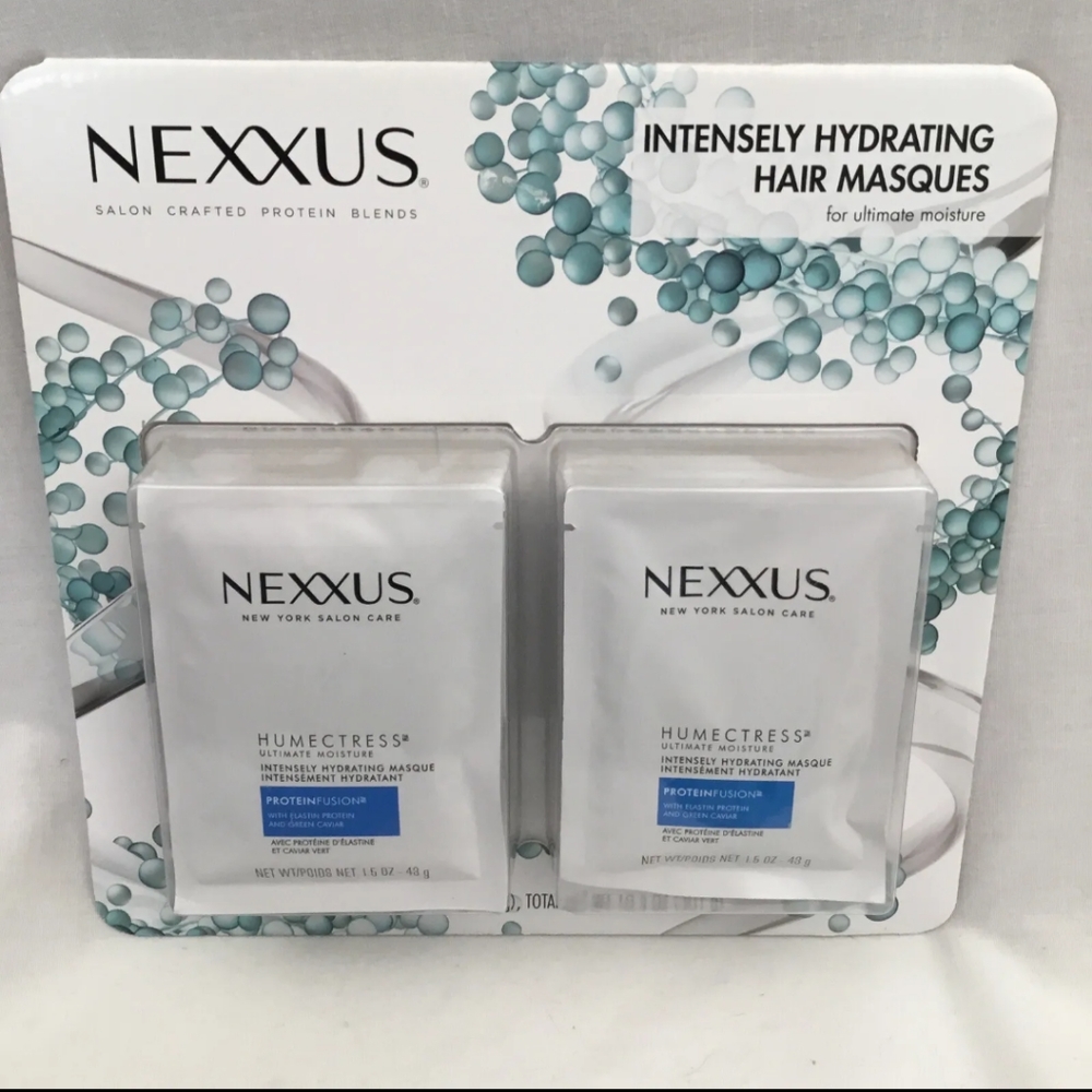 28 packs of 1.5oz NEXXUS Humectress intensely Hydrating Hair Masques